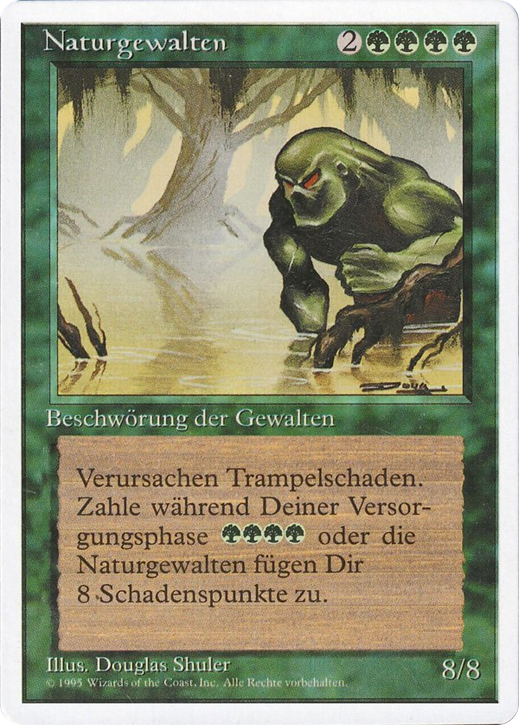 Magic: The Gathering - Naturgewalten - Revised Edition