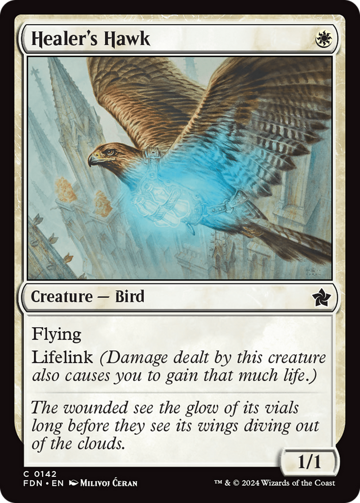 Magic: The Gathering - Healer's Hawk - Foundations