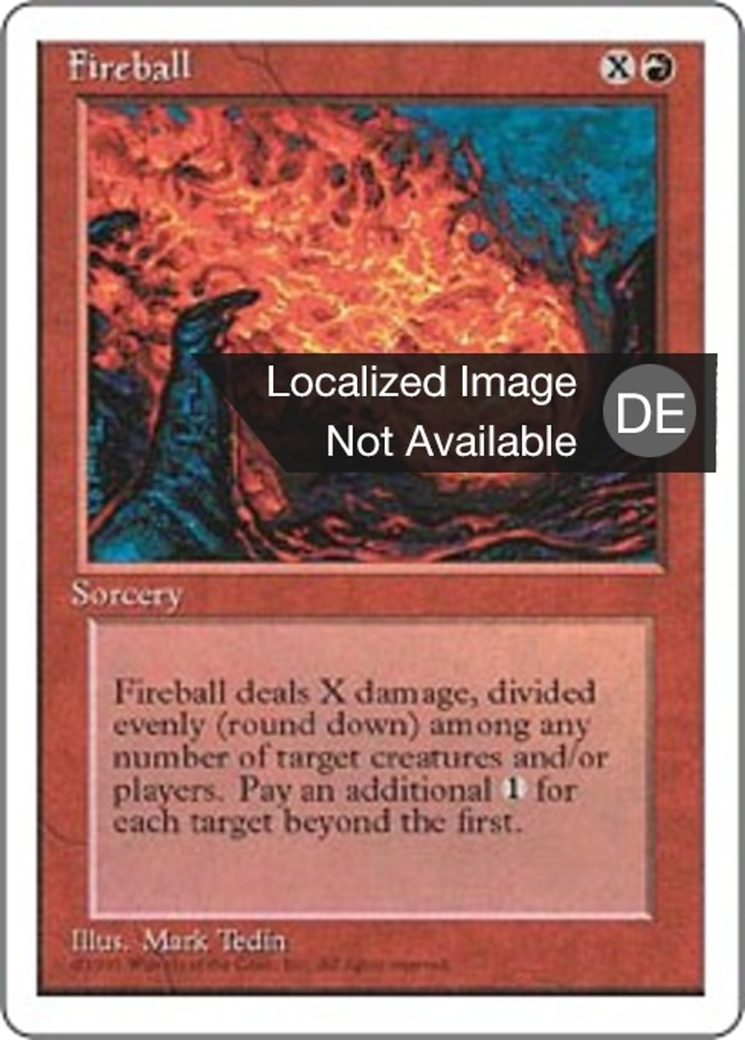 Magic: The Gathering - Feuerball - Fourth Edition