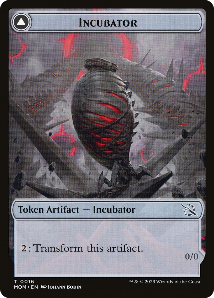 Magic: The Gathering - Incubator // Phyrexian Token - March of the Machine Tokens