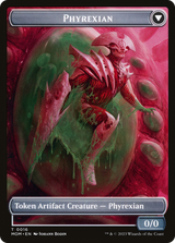 Magic: The Gathering - Incubator // Phyrexian Token - March of the Machine Tokens