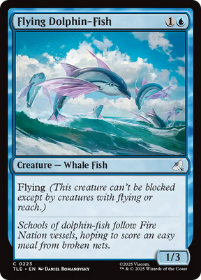 Magic: The Gathering - Flying Dolphin-Fish - Avatar: The Last Airbender Eternal