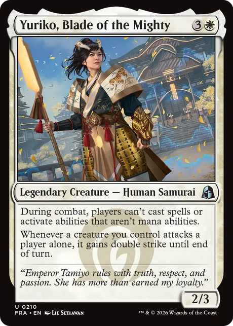 Magic: The Gathering - Yuriko, Blade of the Mighty - Reality Fracture