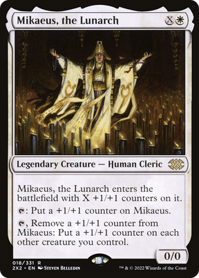 Magic: The Gathering - Mikaeus, the Lunarch Foil - Double Masters 2022
