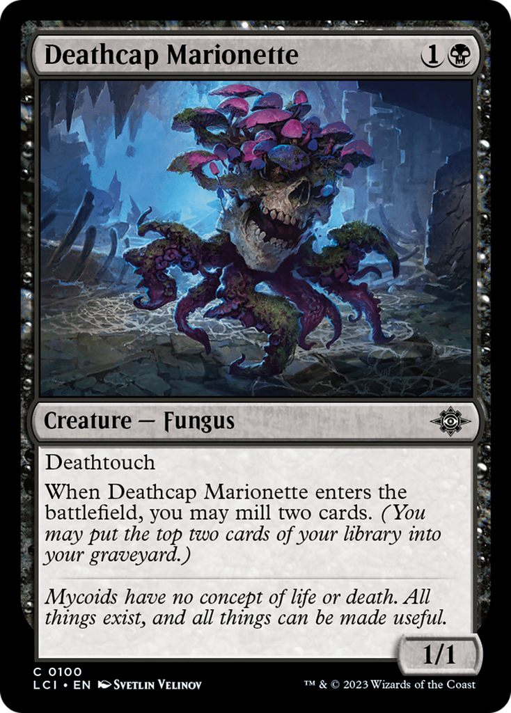 Magic: The Gathering - Deathcap Marionette - The Lost Caverns of Ixalan