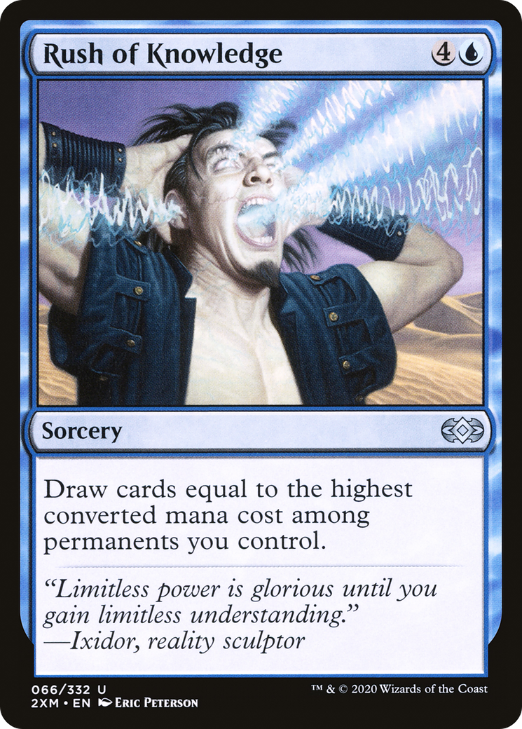 Magic: The Gathering - Rush of Knowledge Foil - Double Masters