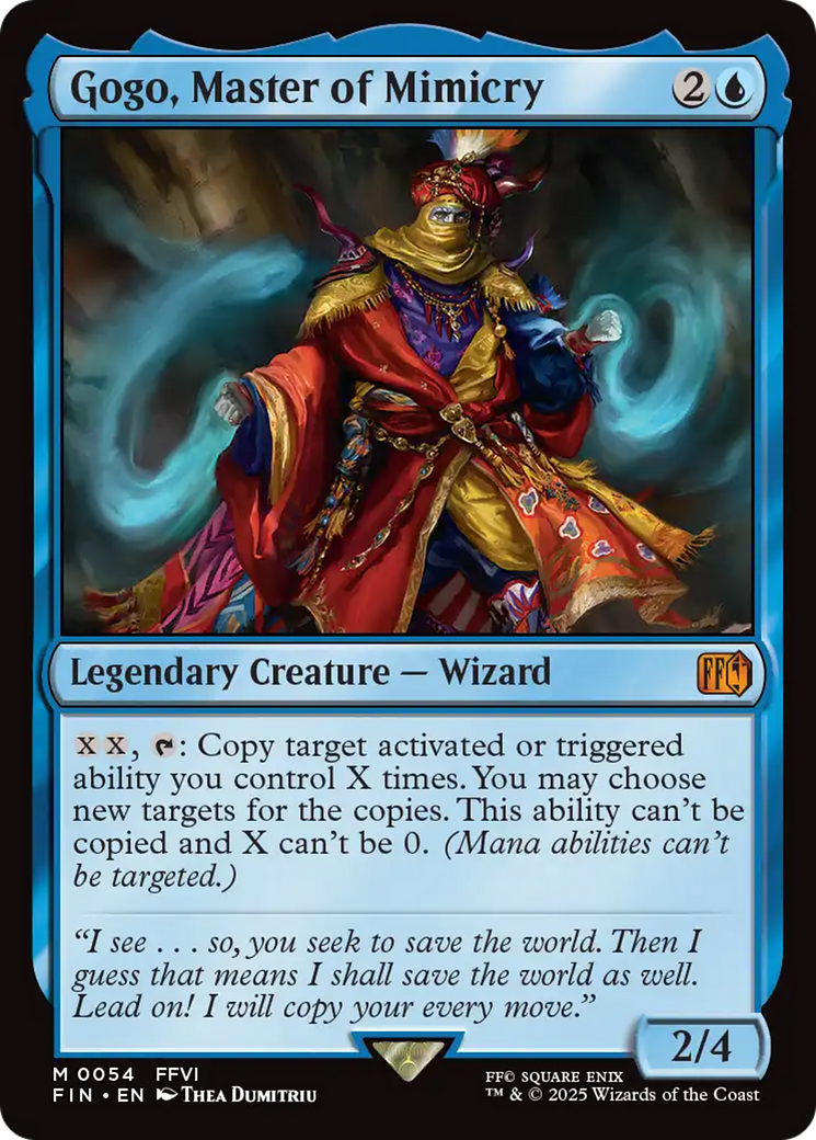 Magic: The Gathering - Gogo, Master of Mimicry - Final Fantasy