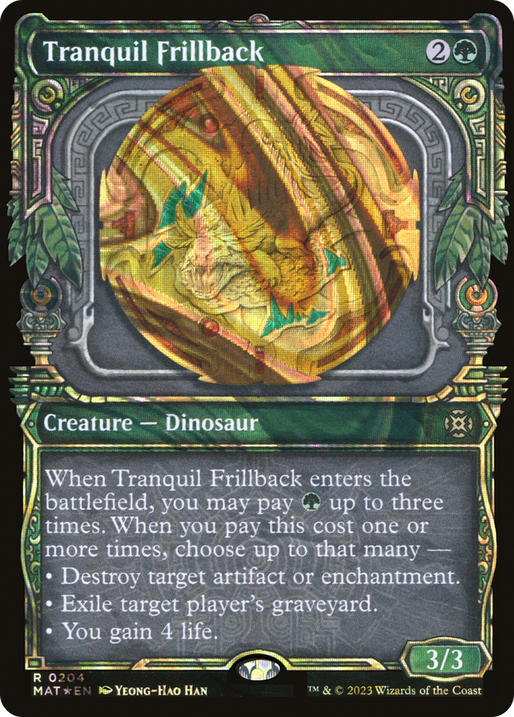 Magic: The Gathering - Tranquil Frillback Foil - March of the Machine: The Aftermath