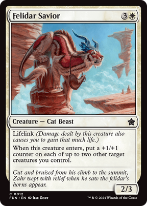 Magic: The Gathering - Felidar Savior - Foundations