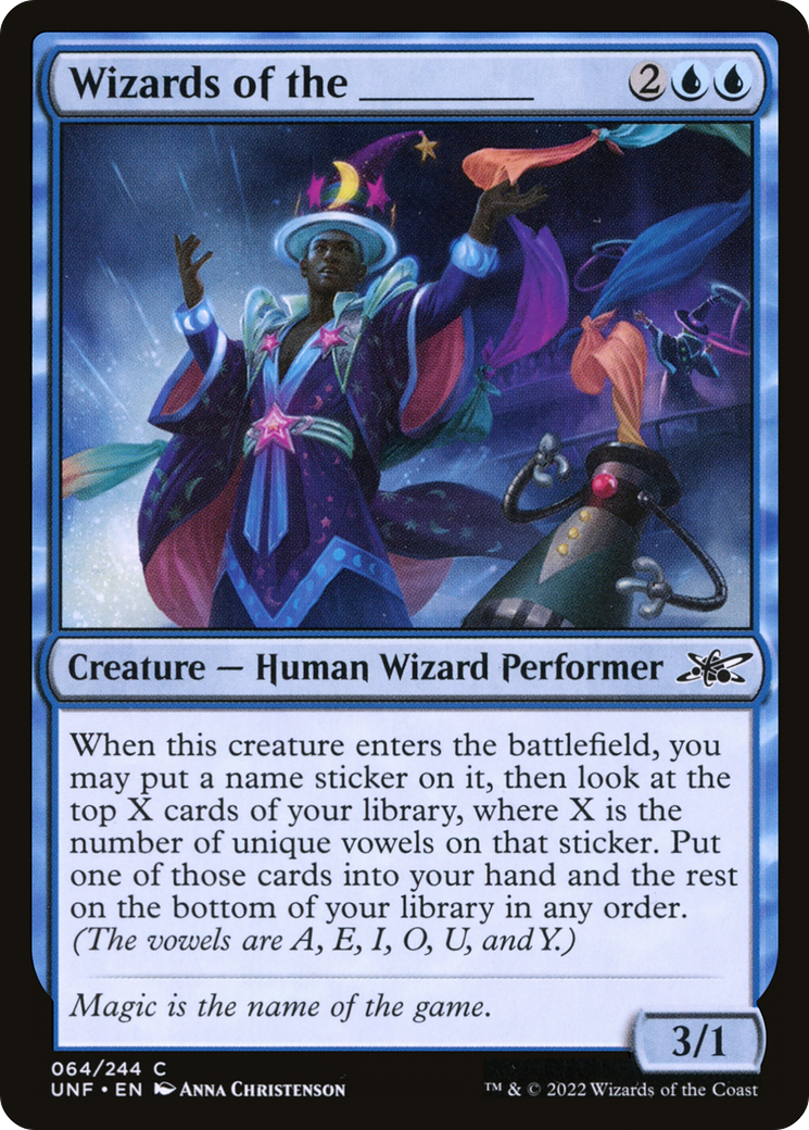 Magic: The Gathering - Wizards of the _____ - Unfinity