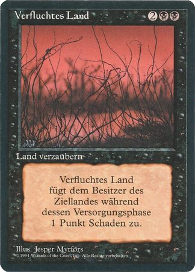 Magic: The Gathering - Verfluchtes Land - Foreign Black Border