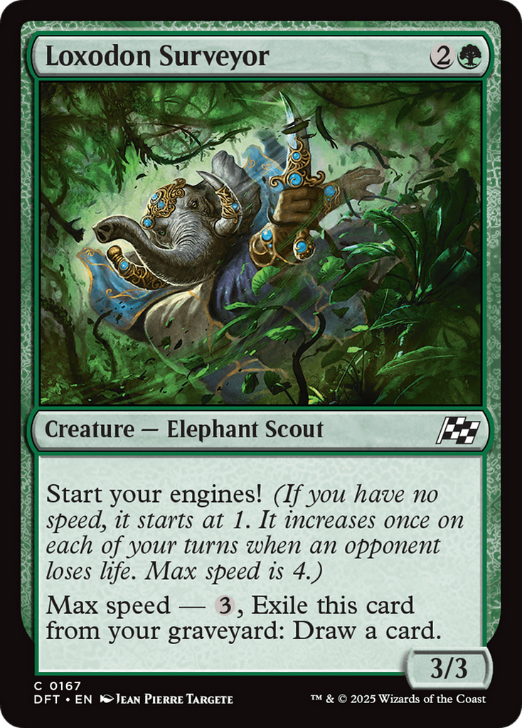 Magic: The Gathering - Loxodon Surveyor - Aetherdrift