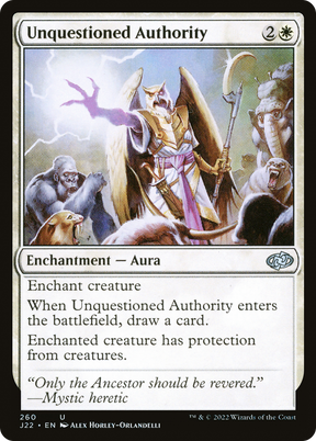 Magic: The Gathering - Unquestioned Authority - Jumpstart 2022