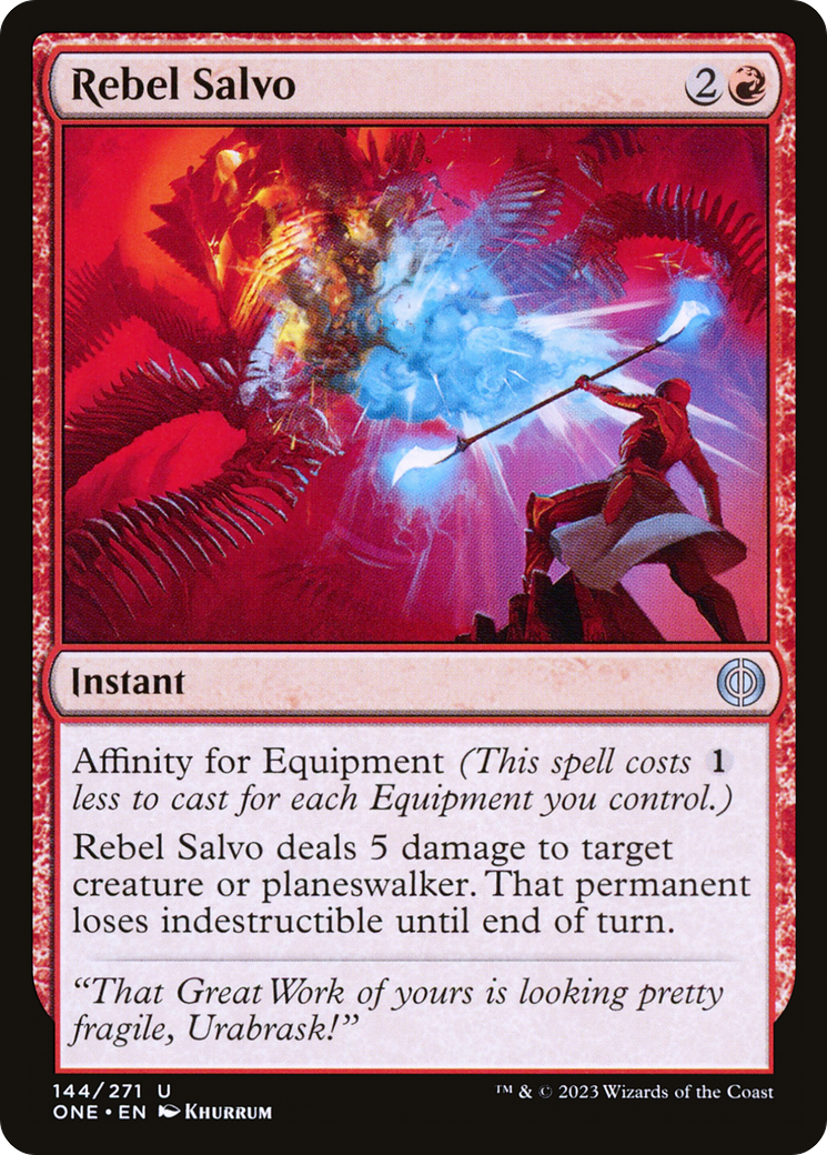 Magic: The Gathering - Rebel Salvo - Phyrexia: All Will Be One