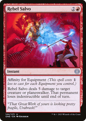 Magic: The Gathering - Rebel Salvo - Phyrexia: All Will Be One