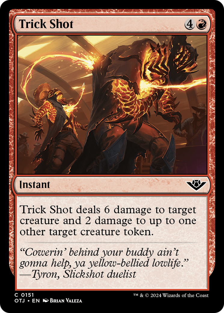 Magic: The Gathering - Trick Shot Foil - Outlaws of Thunder Junction