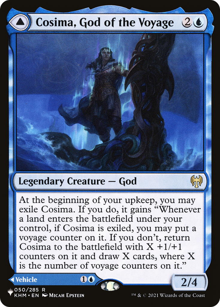 Magic: The Gathering - Cosima, God of the Voyage // The Omenkeel - The List