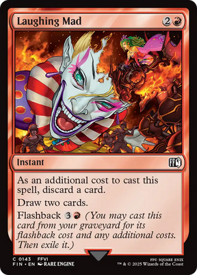 Magic: The Gathering - Laughing Mad Foil - Final Fantasy