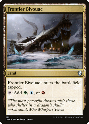 Magic: The Gathering - Frontier Bivouac - Dominaria United Commander
