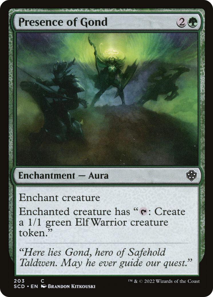 Magic: The Gathering - Presence of Gond - Starter Commander Decks