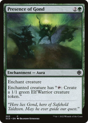 Magic: The Gathering - Presence of Gond - Starter Commander Decks