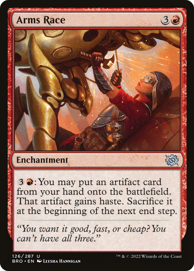 Magic: The Gathering - Arms Race Foil - The Brothers' War