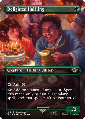 Magic: The Gathering - Delighted Halfling - The Lord of the Rings: Tales of Middle-earth
