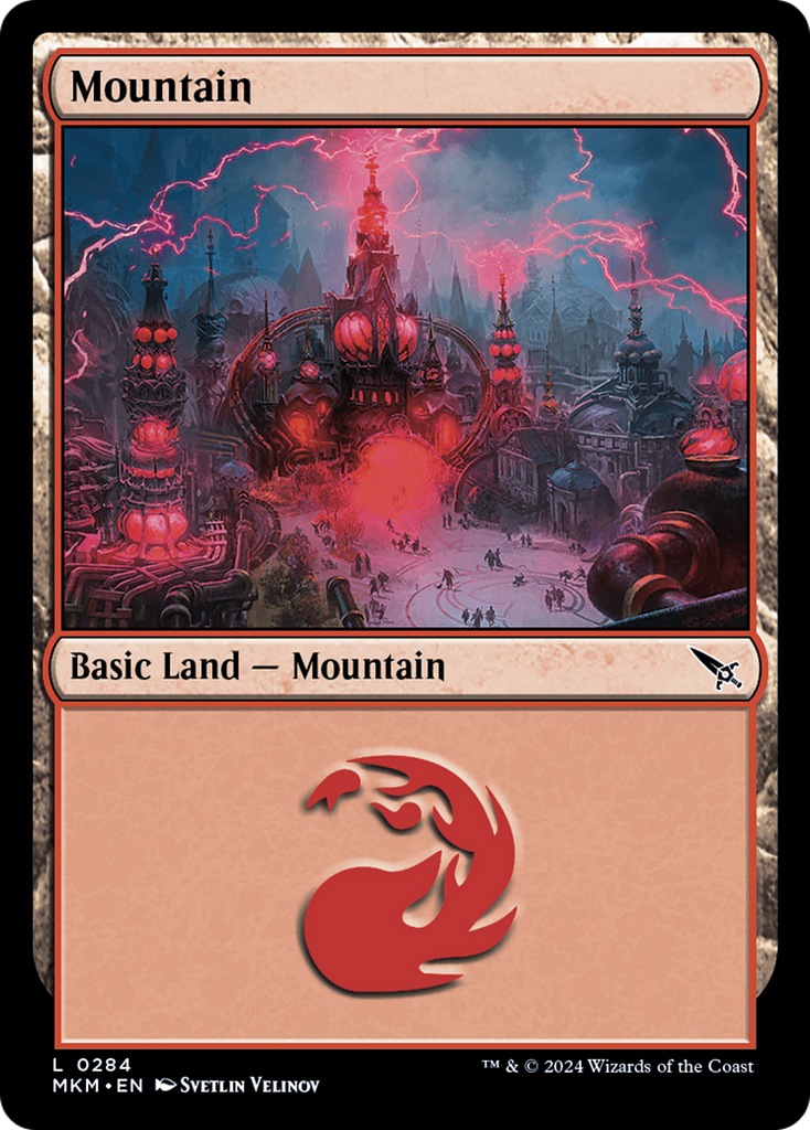 Magic: The Gathering - Mountain - Murders at Karlov Manor