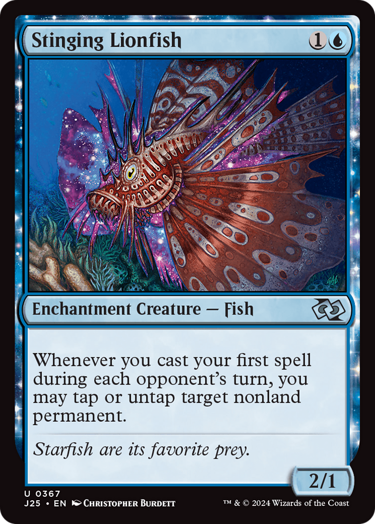 Magic: The Gathering - Stinging Lionfish - Foundations Jumpstart