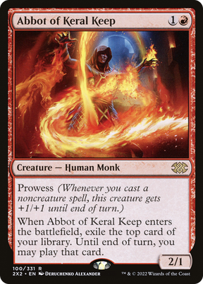 Magic: The Gathering - Abbot of Keral Keep - Double Masters 2022