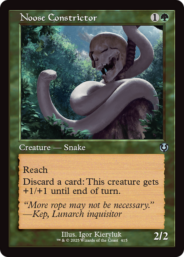 Magic: The Gathering - Noose Constrictor - Innistrad Remastered