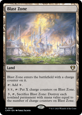 Magic: The Gathering - Blast Zone - Commander Masters