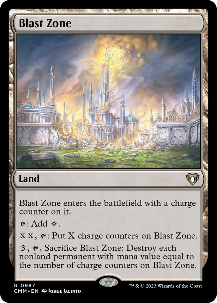 Magic: The Gathering - Blast Zone - Commander Masters