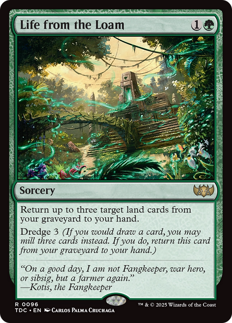 Magic: The Gathering - Life from the Loam - Tarkir: Dragonstorm Commander