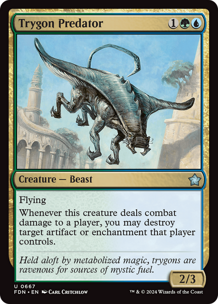 Magic: The Gathering - Trygon Predator - Foundations