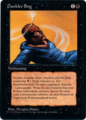 Magic: The Gathering - Dunkler Sog - Foreign Black Border