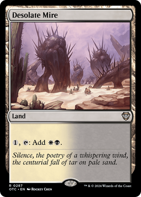 Magic: The Gathering - Desolate Mire - Outlaws of Thunder Junction Commander