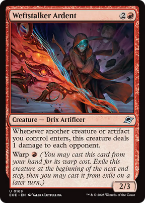 Magic: The Gathering - Weftstalker Ardent - Edge of Eternities