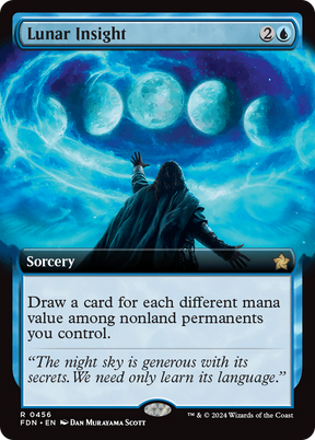 Magic: The Gathering - Lunar Insight Foil - Foundations