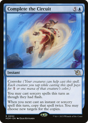 Magic: The Gathering - Complete the Circuit Foil - March of the Machine