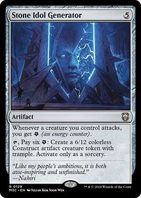 Magic: The Gathering - Stone Idol Generator - Modern Horizons 3 Commander