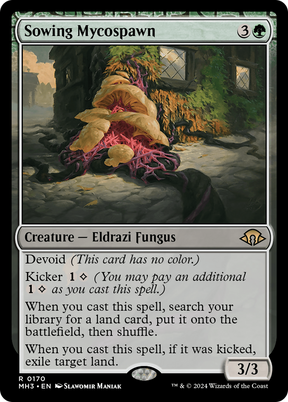 Magic: The Gathering - Sowing Mycospawn Foil - Modern Horizons 3