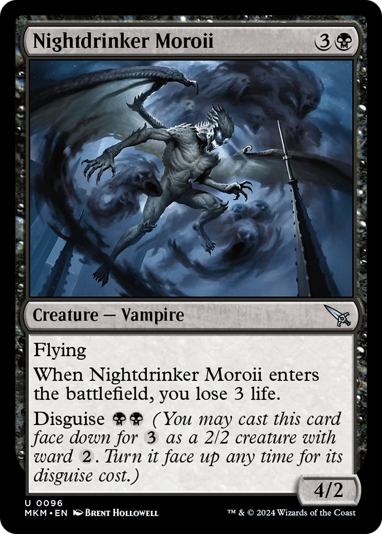Magic: The Gathering - Nightdrinker Moroii - Murders at Karlov Manor