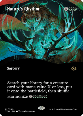 Magic: The Gathering - Nature's Rhythm Foil - Tarkir: Dragonstorm
