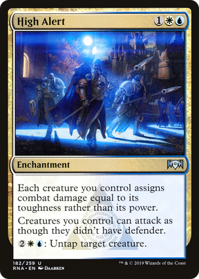 Magic: The Gathering - High Alert Foil - Ravnica Allegiance