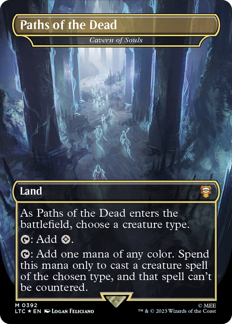 Magic: The Gathering - Cavern of Souls Foil - Tales of Middle-earth Commander