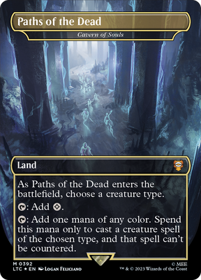 Magic: The Gathering - Cavern of Souls Foil - Tales of Middle-earth Commander