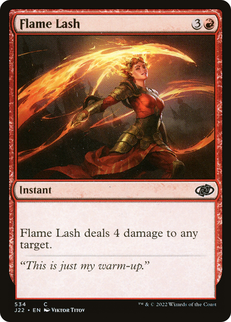 Magic: The Gathering - Flame Lash - Jumpstart 2022