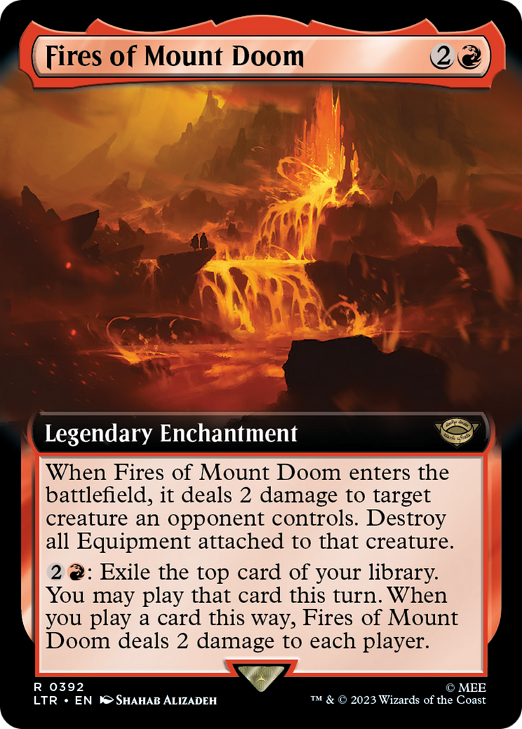 Magic: The Gathering - Fires of Mount Doom - The Lord of the Rings: Tales of Middle-earth