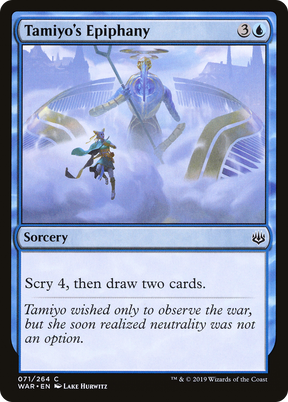 Magic: The Gathering - Tamiyo's Epiphany Foil - War of the Spark